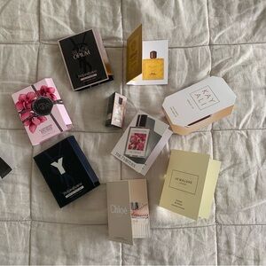 Sephora perfume samples lot, Jo Malone, YSL, Chloe
